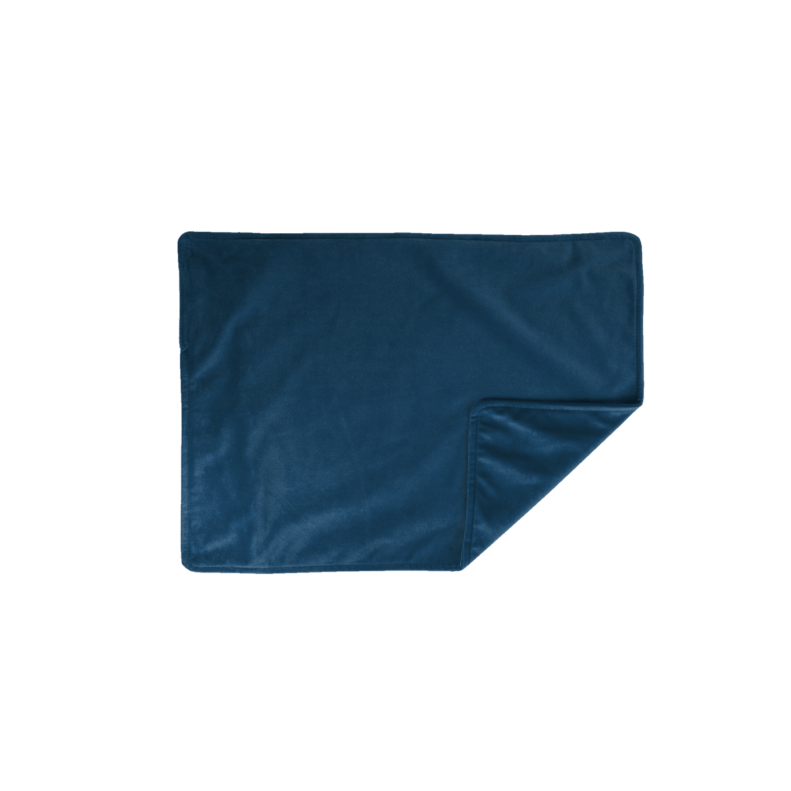 Funda de cojín | 45x60 Terciopelo Azul Junípero