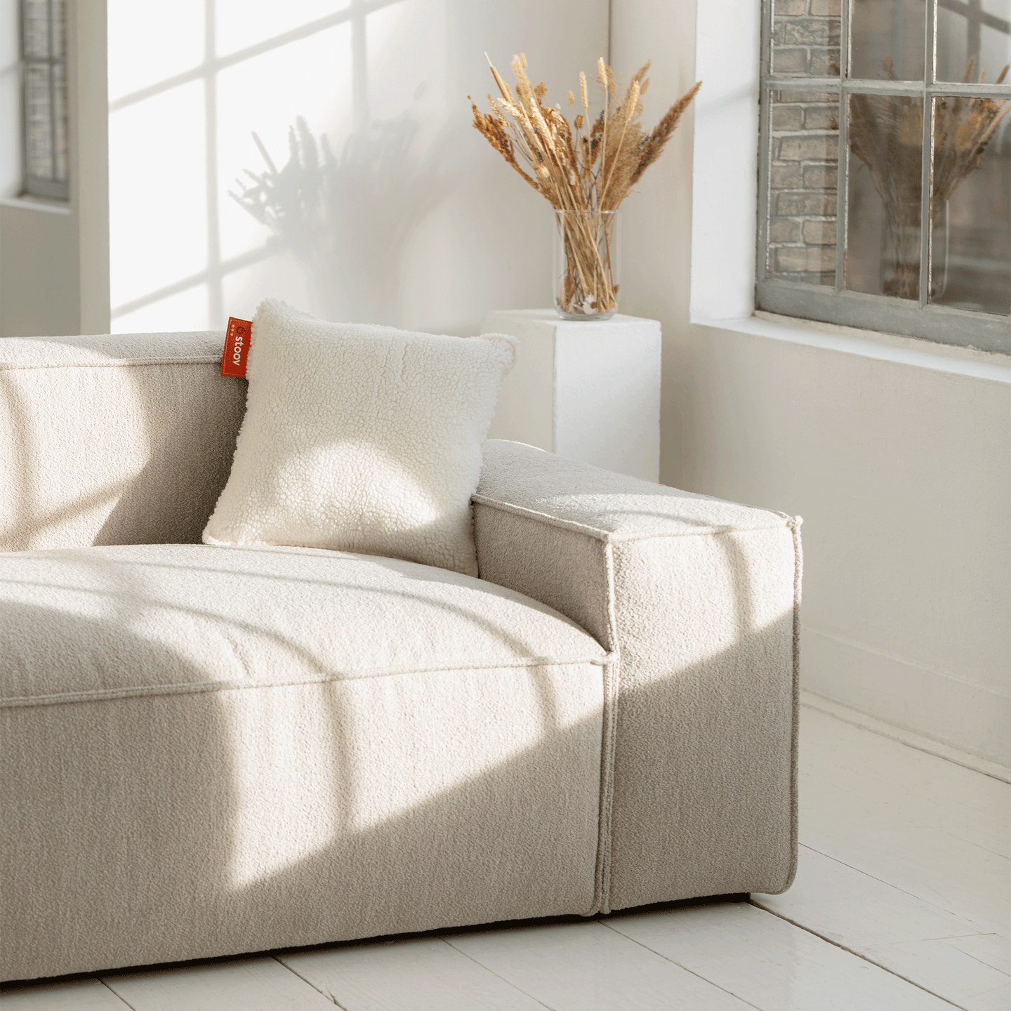 Ploov | 45x45 Lanoso Blanco